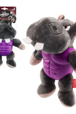 GIGWI - Im a hero series Hipopotamo con sonido plush/Tpr🐶