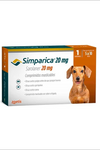 ZOETI - Simparica, 3 comprimido masticable para Perros de 5 a 10 kg de 20 mg. 🐶