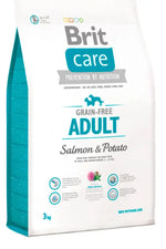 Brit Care - Dog Grain - Free Adulto Salmon 3kg 🐶