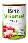 BRIT - Paté y meat Pato 800 gr 🐶