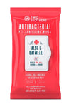 TWO BROTHERS - Antibacterial Toallas humedas sanitizantes para mascotas Aloe y Avena 40 toallas 🐶🐱