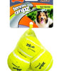 NYLABONE - PELOTA TENNIS GRIPZ  MEDIUM (3 UNIDADES) 🐶