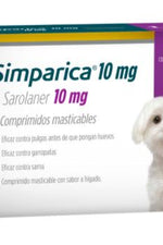 ZOETIS - Simparica 1 comprimido masticable para Perros de 2,5 a 5 kg. de 10 mg 🐶