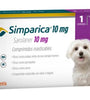 ZOETIS - Simparica 1 comprimido masticable para Perros de 2,5 a 5 kg. de 10 mg 🐶