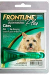 FRONTLINE - plus pipeta de 0,67ml. Perros contra pulgas, huevos y larvas de hasta 10 kg 🐶