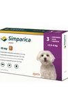 ZOETIS - Simparica 10mg, 3 comprimidos masticables🐶