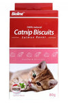 BIOLINE - Catnip Biscuits Salmon Flavor 🐱