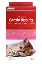 BIOLINE - Catnip Biscuits Salmon Flavor 🐱