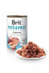 BRIT - Pate & meat Salmon 400 gr 🐶