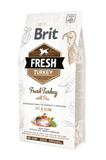 BRIT - Alimento seco  Fresh Turkey with peas Light fit  & Slim  2.5 kg 🐶