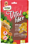 DENTALIGHT VITAL FIBER - Snack perros cepillos dentales con miel 8 pcs 80 g🐶