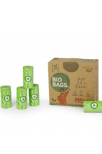 BIO BAGS - Bolsitas para fecas oxibiodegradables, 240 unidades x16 rollos.🐶🐱