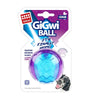 GIGWI - Ball squeaker transparente violeta / azul M 🐶