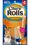 INABA - CHURU ROLLS CAT CHICKEN X 4 (40 G) 🐱