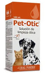 DRAG PHARMA - Pet-Otic Solucion Limpieza Otica para Perros y gatos ( 100 ml)