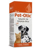 DRAG PHARMA - Pet-Otic Solucion Limpieza Otica para Perros y gatos ( 100 ml)