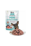 BRIT CARE - Perros Mini Esterilizados Salmon y Arenque 85gr 🐶