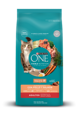 PURINA ONE - GATOS ADULTOS /POLLO Y SALMON 2 KG 🐱