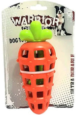 WARRIOR - Zanahoria de caucho para cremas y snacks ultra durable 🐶