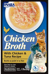 INABA - CHURU BROTH RECETA DE POLLO Y ATUN 50G 🐱