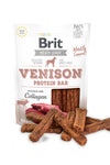 BRIT - Jerky Snack Venison protein bar para perros  80g🐶