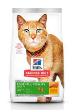 HILLS - Alimento para gatos Youthful Vitality Adult +7 de 1,36 kg  🐱