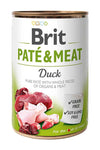 BRIT - Alimento húmedo para perro Pate & Meat Duck 400 gr 🐶