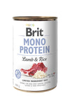 BRIT - Alimento húmedo para perro Mono Protein Lamb & Rice 400g 🐶