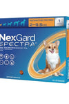 NEXGARD - Spectra comprimido masticable para perros de 2- 3,5 kg sabor a carne. 1 comprimido 🐶