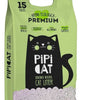 PIPI CAT - Arena sanitaria aglutinante para gatos Aroma Manzana 15 kg🐱