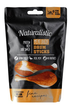 Snack para perros NATURALISTIC Meat Duck drum sticks 90 gr 🐶