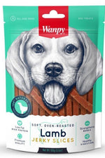 Snack para perros WANPY soft lamb jerky slices de 100gr. 🐶