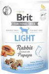 Snacks para perros BRIT Functional snack light rabbit y papaya de 150 gr 🐶