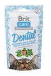 Snacks para gatos BRIT CARE Snack dental functional gatos de 50 g 🐱