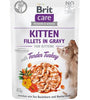 BRIT CARE - Cat & Kitten Fillets in Gravy With Tender Turkey pouch 85gr 🐱