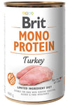 BRIT - Alimento húmedo para perro Mono Protein Turkey 400 g 🐶