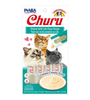 Snack para gatos INABA Churu Chicken With Crab Flavor Recipe de 56 Gr 🐱