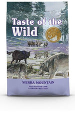 TASTE OF THE WILD - Alimento para perros Sierra Mountain (cordero) 2 KG🐶