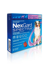 NEXGARD- Spectra comprimido masticable para perros 15,1 - 30 kg 🐶