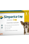 ZOETIS- Simparica 5mg, 13 comprimido masticable para perro 1,3 - 2,5kg 🐶