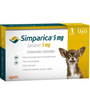 ZOETIS- Simparica 5mg, 13 comprimido masticable para perro 1,3 - 2,5kg 🐶