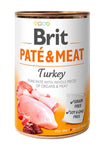 BRIT - Alimento húmedo para perro Pate & Meat Duck 400 gr 🐶