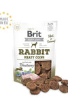 Snack para perros BRIT Jerky Snack Rabbit meet coins 80g 🐶