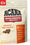 Snack para perros ACANA Crunchy biscuit turkey small / 255gr 🐶