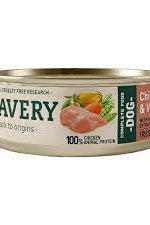 BRAVERY - Alimento húmedo Perros, Pollo y vegetales 80 gr. 🐶