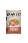 BRAVERY - Alimento húmedo Perros, Pollo y vegetales 290 gr. 🐶