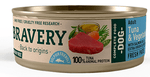 BRAVERY - Alimento húmedo Perros, Tuna y vegetales 80 gr. 🐶