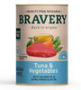 BRAVERY - Alimento húmedo Perros, Tuna y vegetales 290 gr. 🐶