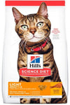 HILLS - Alimento para gatos Adult Light 1-6 años de 3,17 kg 🐱