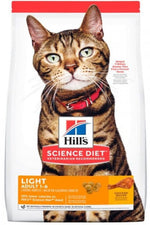 HILLS - Alimento para gatos Adult Light 1-6 años de 3,17 kg 🐱